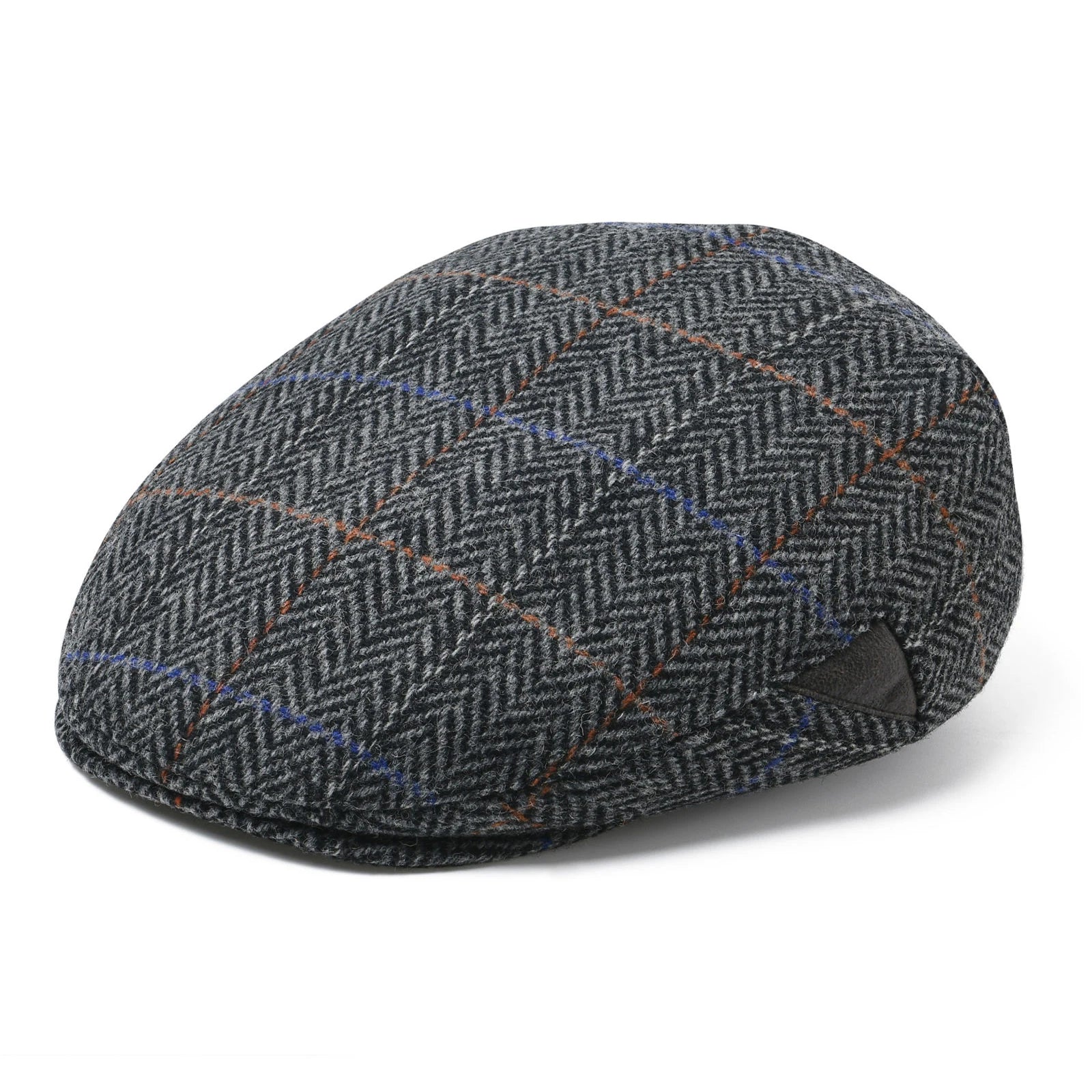 The Dingle | Unisex Wool Tweed Herringbone Irish Flat Cap | Urban Caps NZ