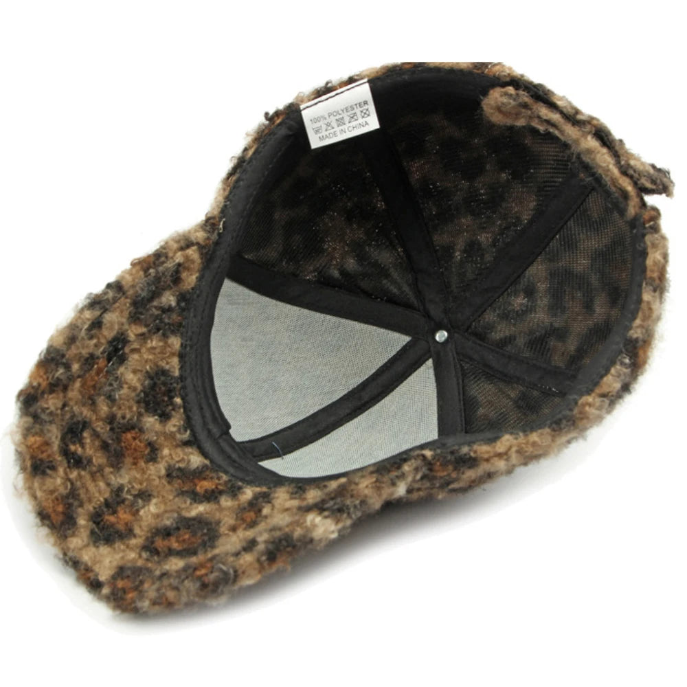Savoy Leopard-Print Baseball Cap