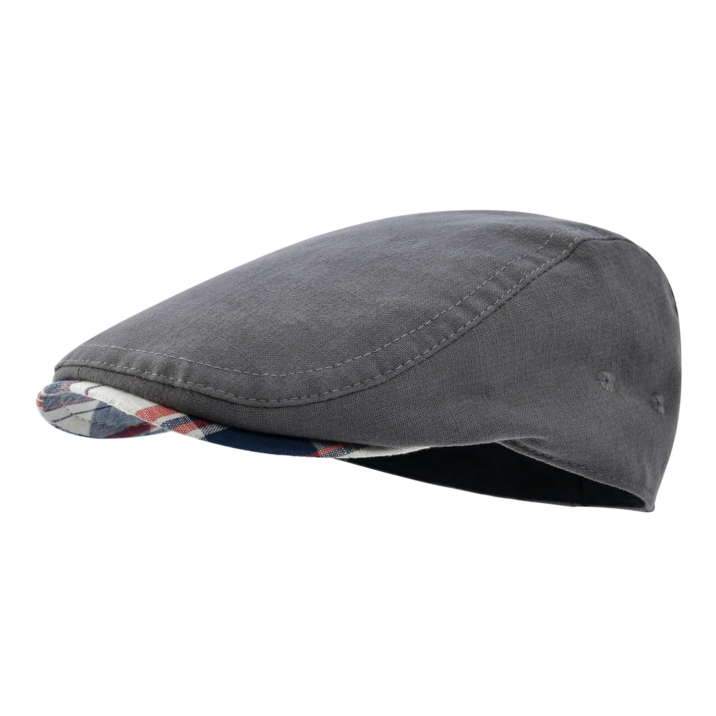 The Lucca | Men's Soft Vintage Linen Flat Cap | Urban Caps NZ