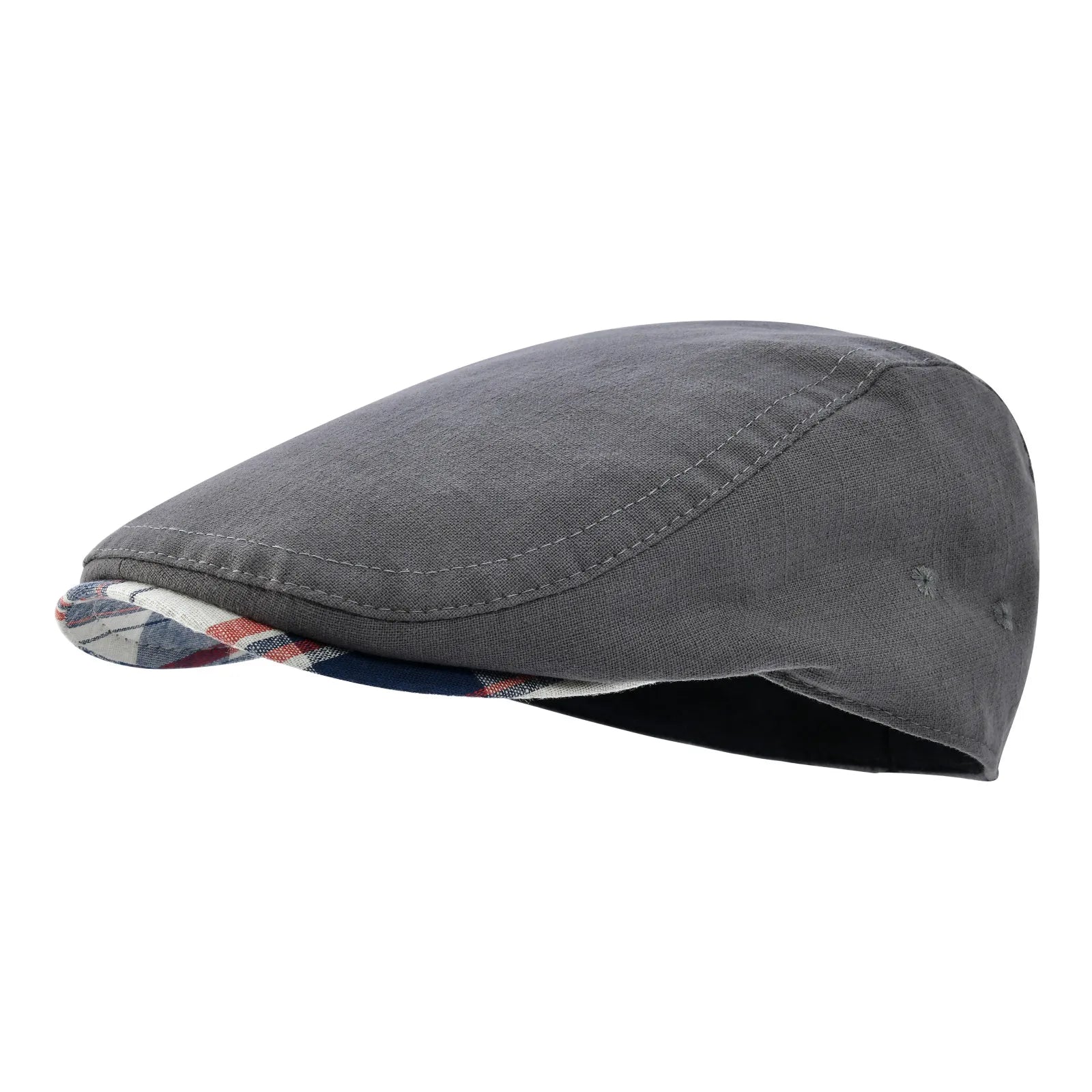 The Lucca | Men's Soft Vintage Linen Flat Cap | Urban Caps NZ