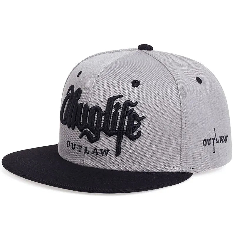 The Hackney | Street Life Embroidery Adjustable Snapback Cap | Urban Caps NZ