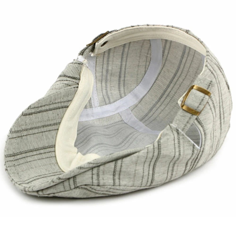 Padstow Striped Sun Beret