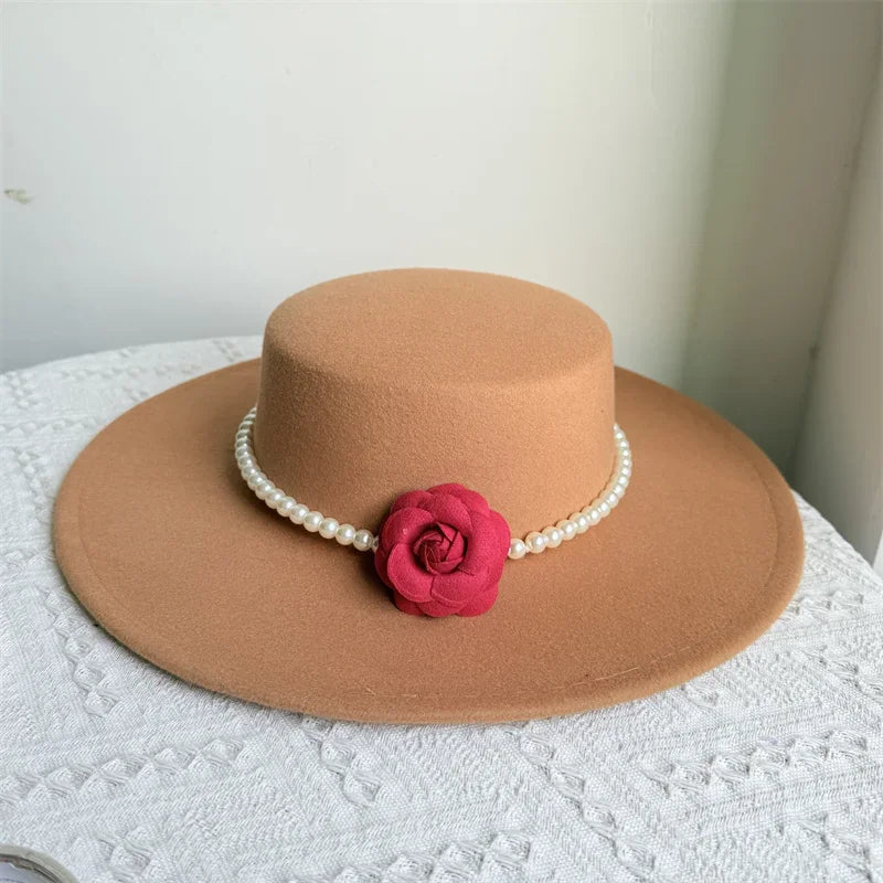 Chantilly Wide-Brim Felt Fedora