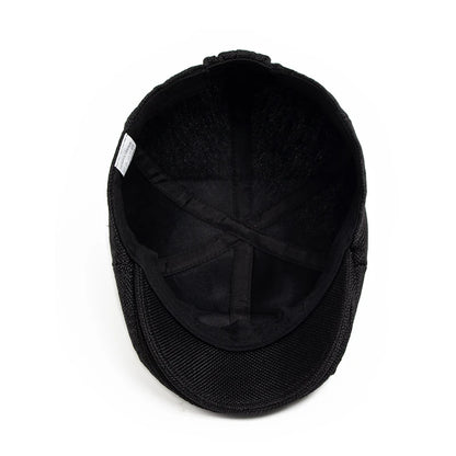 Luxury Linen Ivy Cap | Breathable Summer Flat Hat | Urban Caps NZ