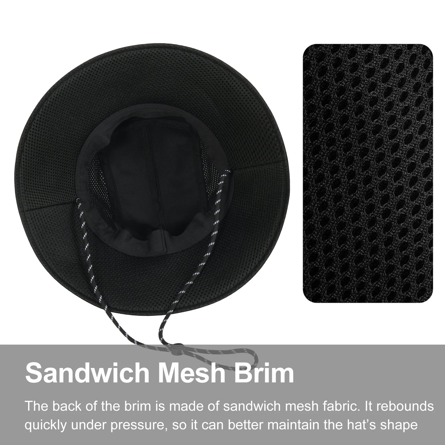 The Amalfi Women's Wide Brim Packable Sun Hat | Urban Caps NZ