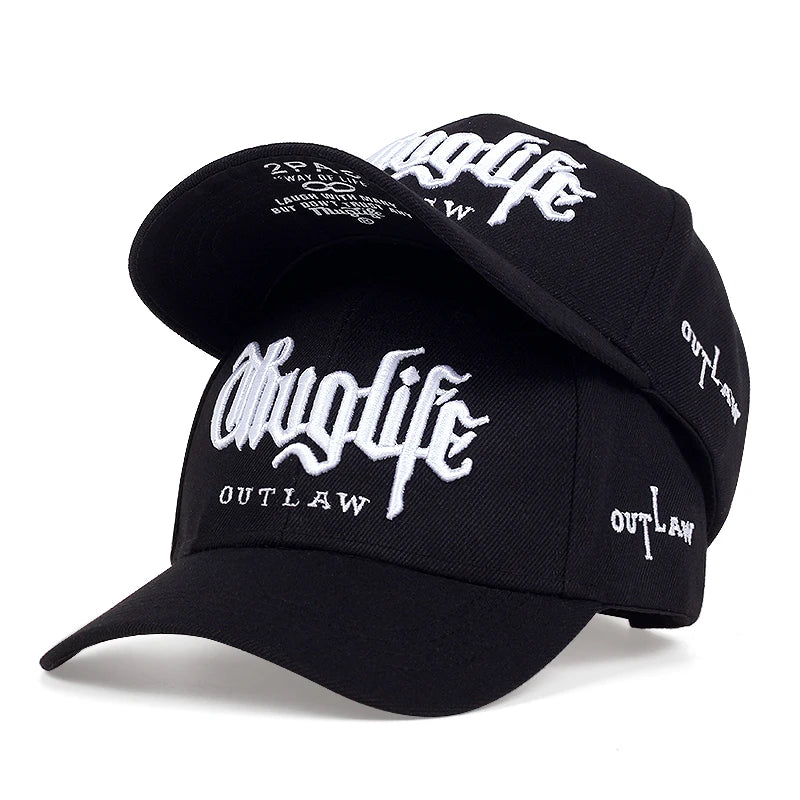 The Ladbroke | Thug Life Embroidery Unisex Snapback Cap | Urban Caps NZ