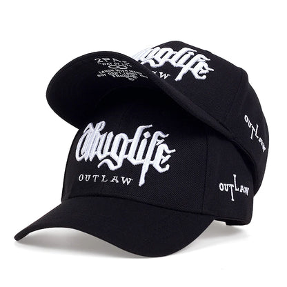 The Ladbroke | Thug Life Embroidery Unisex Snapback Cap | Urban Caps NZ