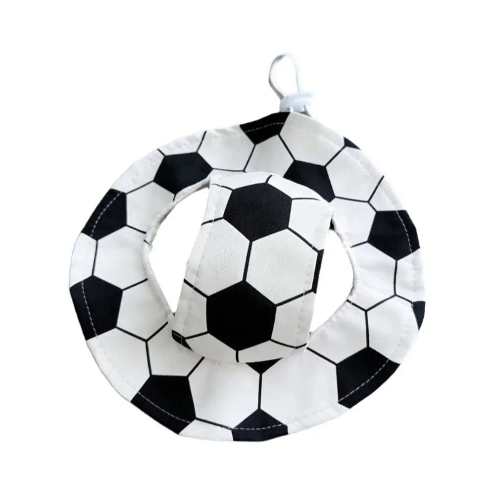 Football-themed dog bucket hat, Style A