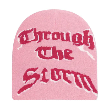 The Skullcap | Y2K Letter Knitted Hip Hop Beanie | Urban Caps NZ