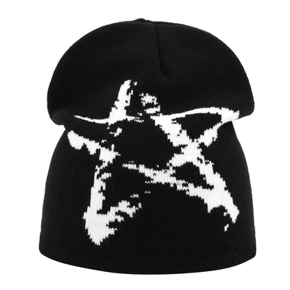 The Skullcap | Y2K Letter Knitted Hip Hop Beanie | Urban Caps NZ