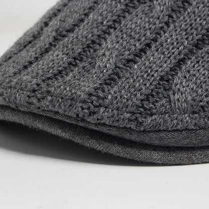 Soft-Top Knitted Ivy Cap | Scottish Winter Flat Cap | Urban Caps NZ
