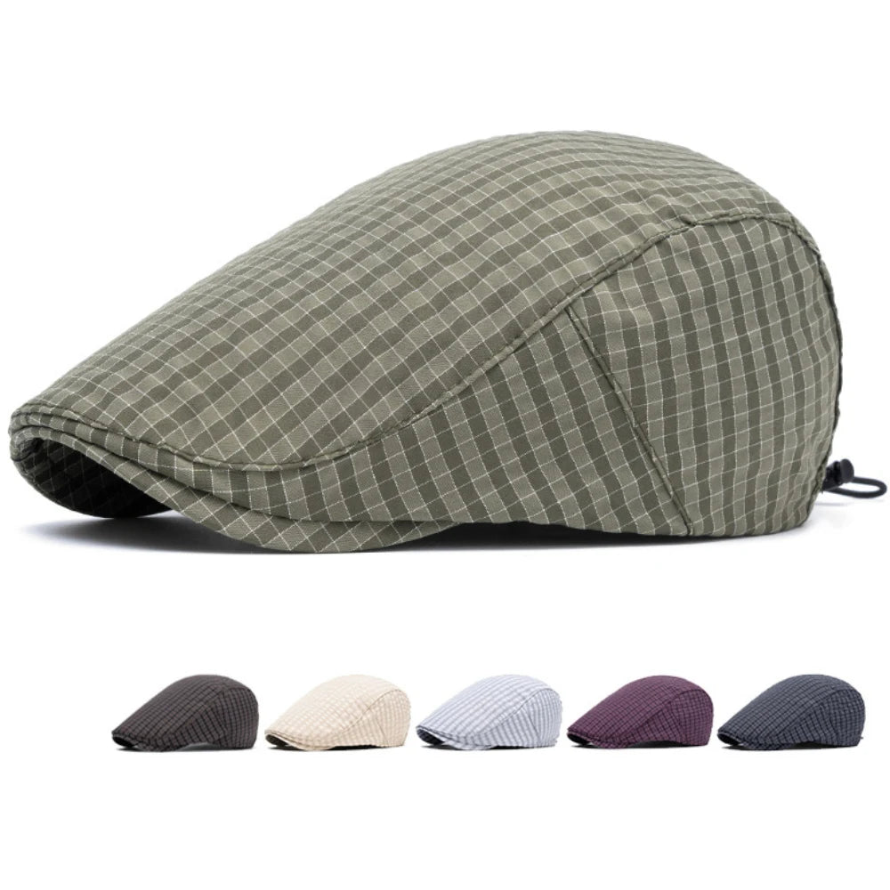 Whitby Plaid Beret