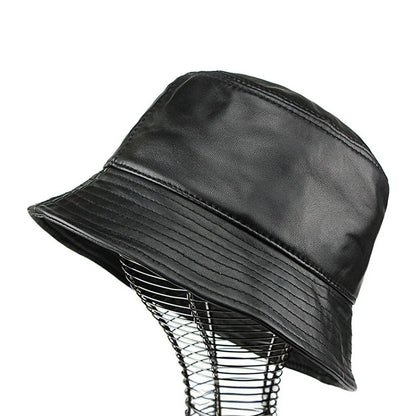 Cumberland Sheepskin Bucket Hat in Black