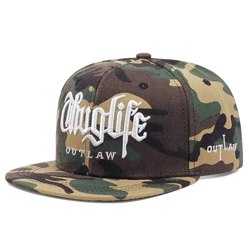 The Hackney | Street Life Embroidery Adjustable Snapback Cap | Urban Caps NZ