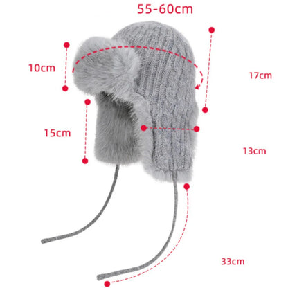 Ilulissat Fluffy Knit Trapper Hat