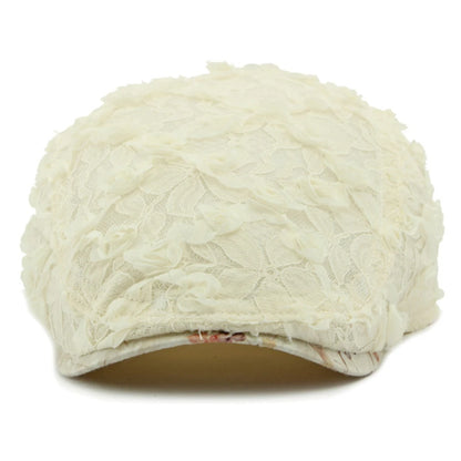 Glastonbury Lace Floral Beret