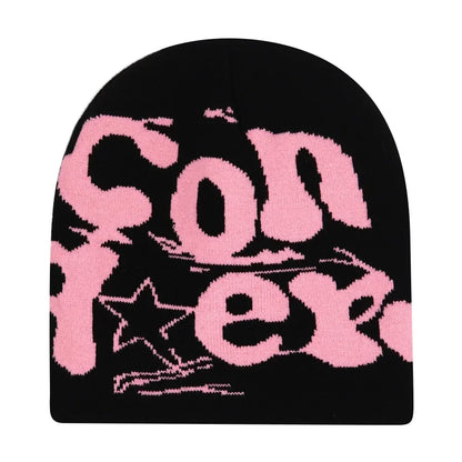 The Skullcap | Y2K Letter Knitted Hip Hop Beanie | Urban Caps NZ