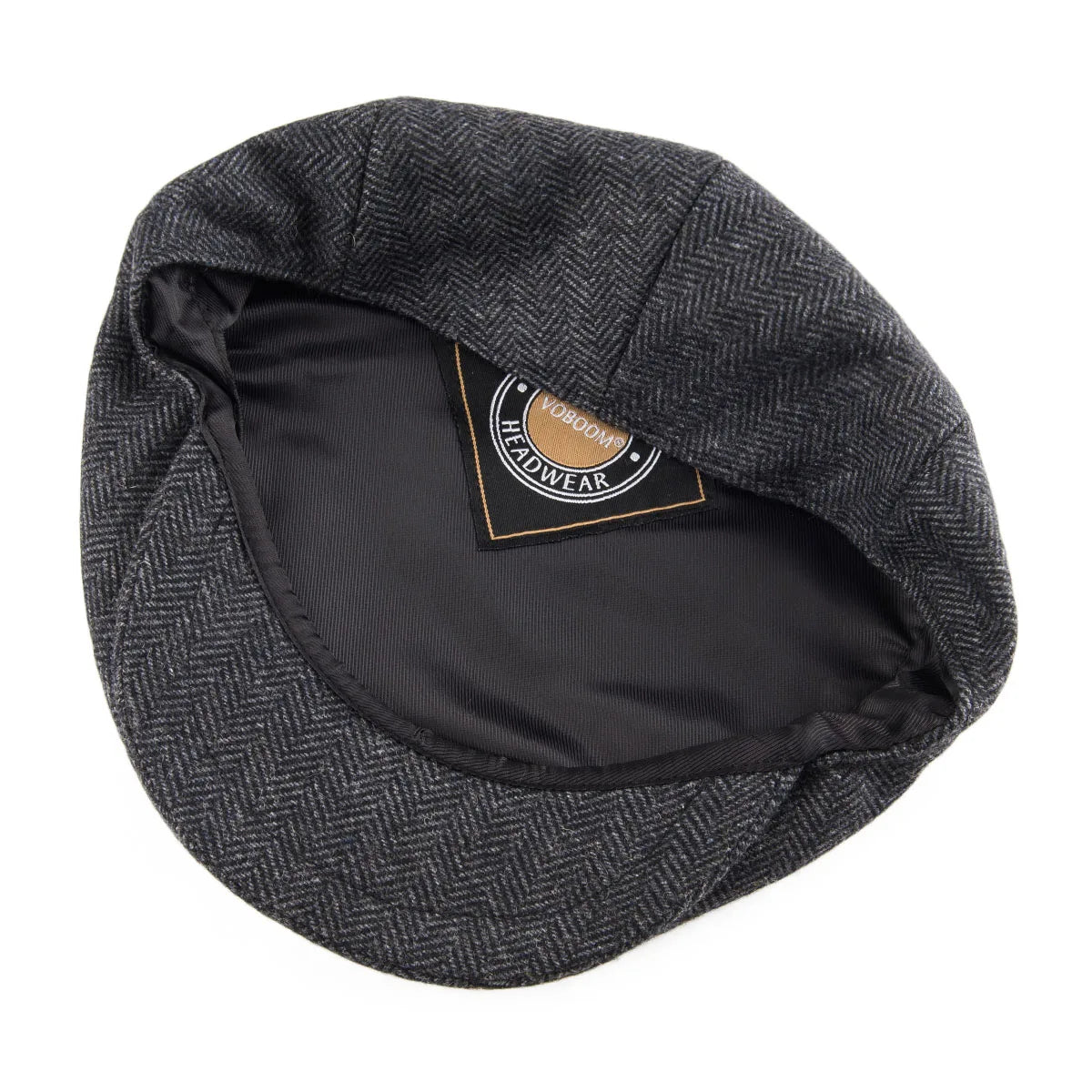 The Arran | 50% Wool Herringbone Scally Cheese-Cutter Cap | Urban Caps NZ