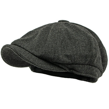 Verona Striped Wool Beret