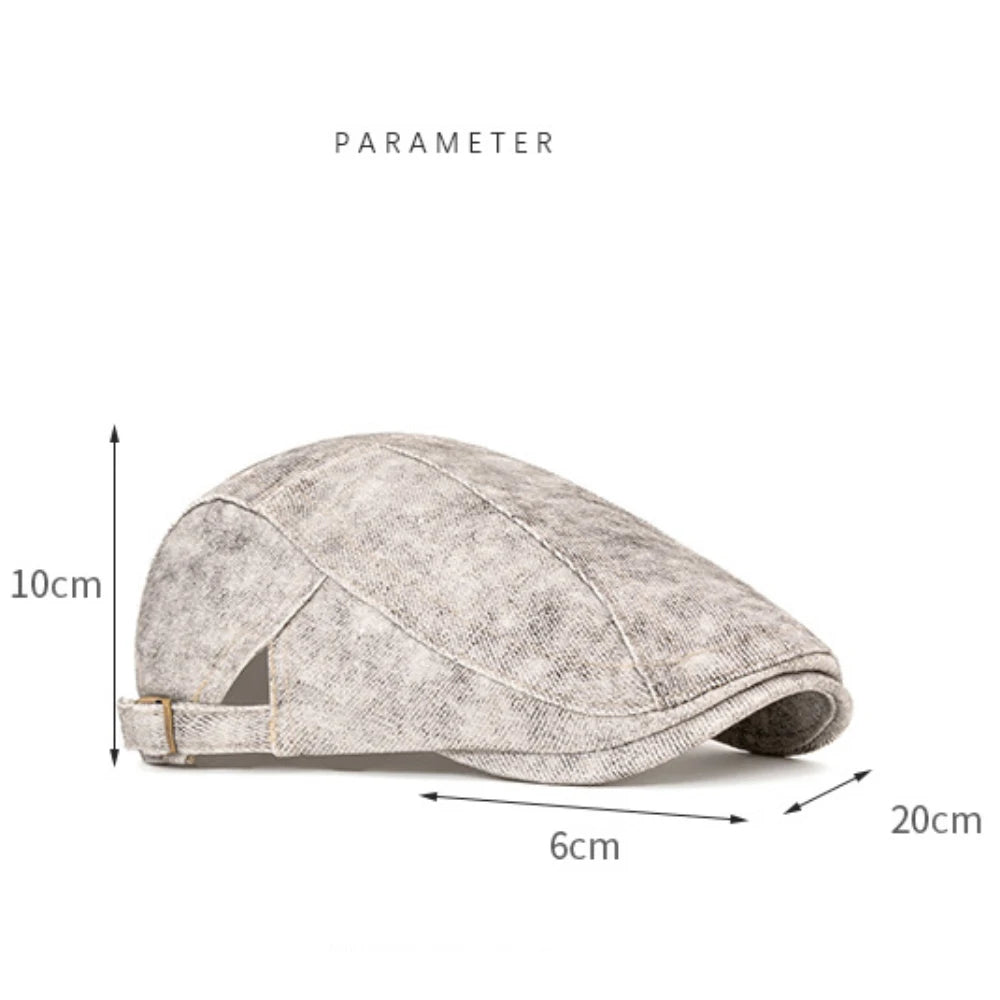 Ilkley Print Cotton Beret