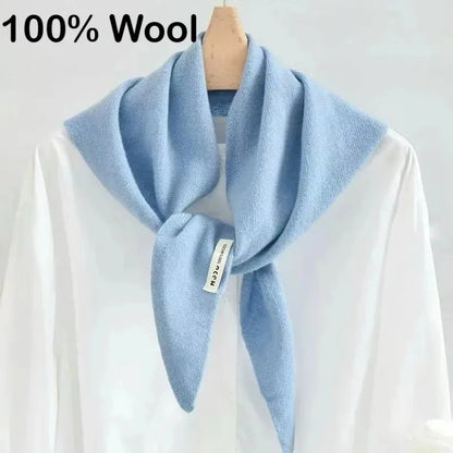 Marlborough Merino Wool Triangle Scarf