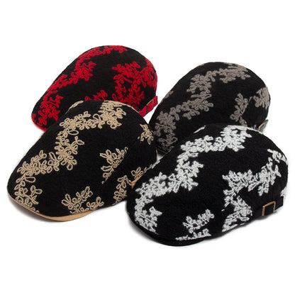 Floral Print Ivy Cap | Country Garden Flat Cap | Urban Caps NZ