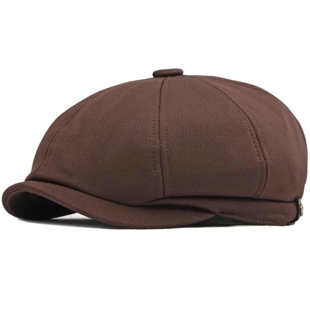 Lewes Sun Artist Beret in Coffee