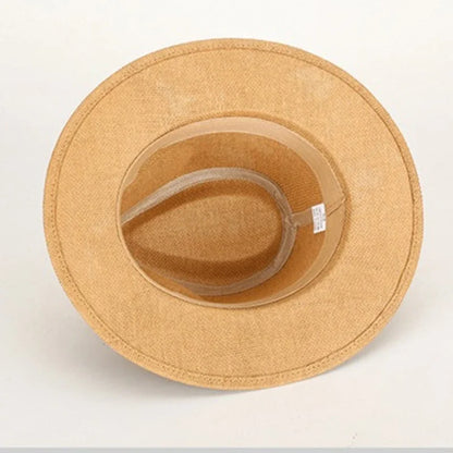 Ashcombe Woven Panama-Style Fedora