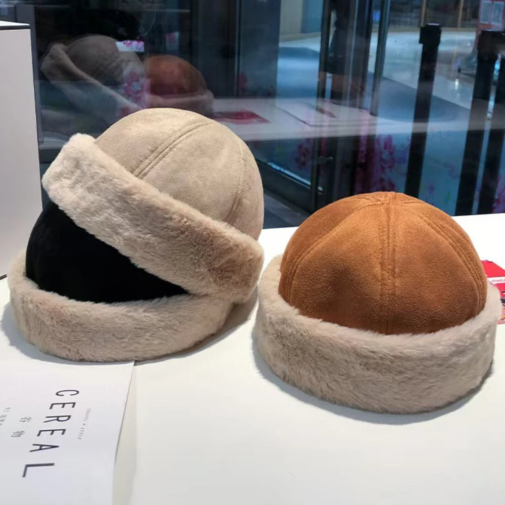 Kodiak Lamb Fleece Bomber Hat