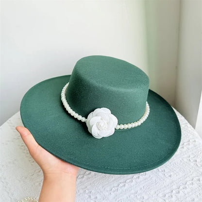 Chantilly Wide-Brim Felt Fedora