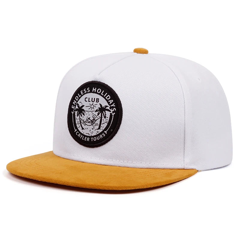 The Tropicana | Coconut Tree Beach Unisex Snapback Cap | Urban Caps NZ