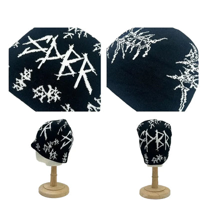 SDBR Gothic Winter Knitted Beanie - Urban Caps