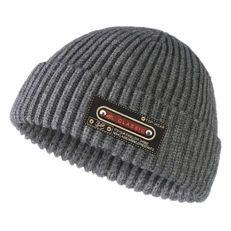 SJP Classic Short Knitted Docker Beanie Cap Style - Urban Caps