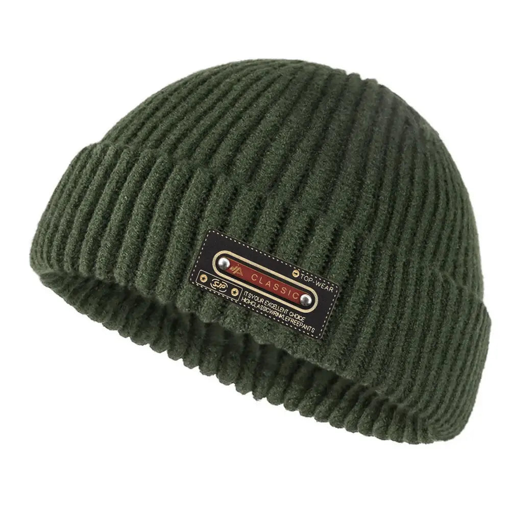 SJP Classic Short Knitted Docker Beanie Cap Style - Urban Caps