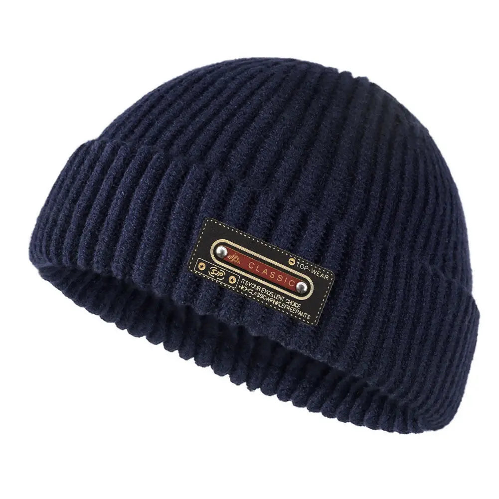 SJP Classic Short Knitted Docker Beanie Cap Style - Urban Caps