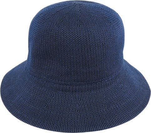 Women's Packable Cloche Hat – Lightweight Knitted Polyester with UPF 50+ Sun Protection