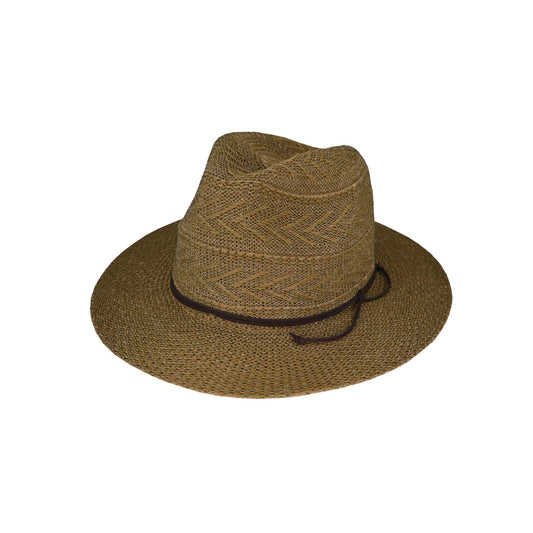 Oakleigh – Crushable Polyester Knit Safari Hat with Adjustable Fit