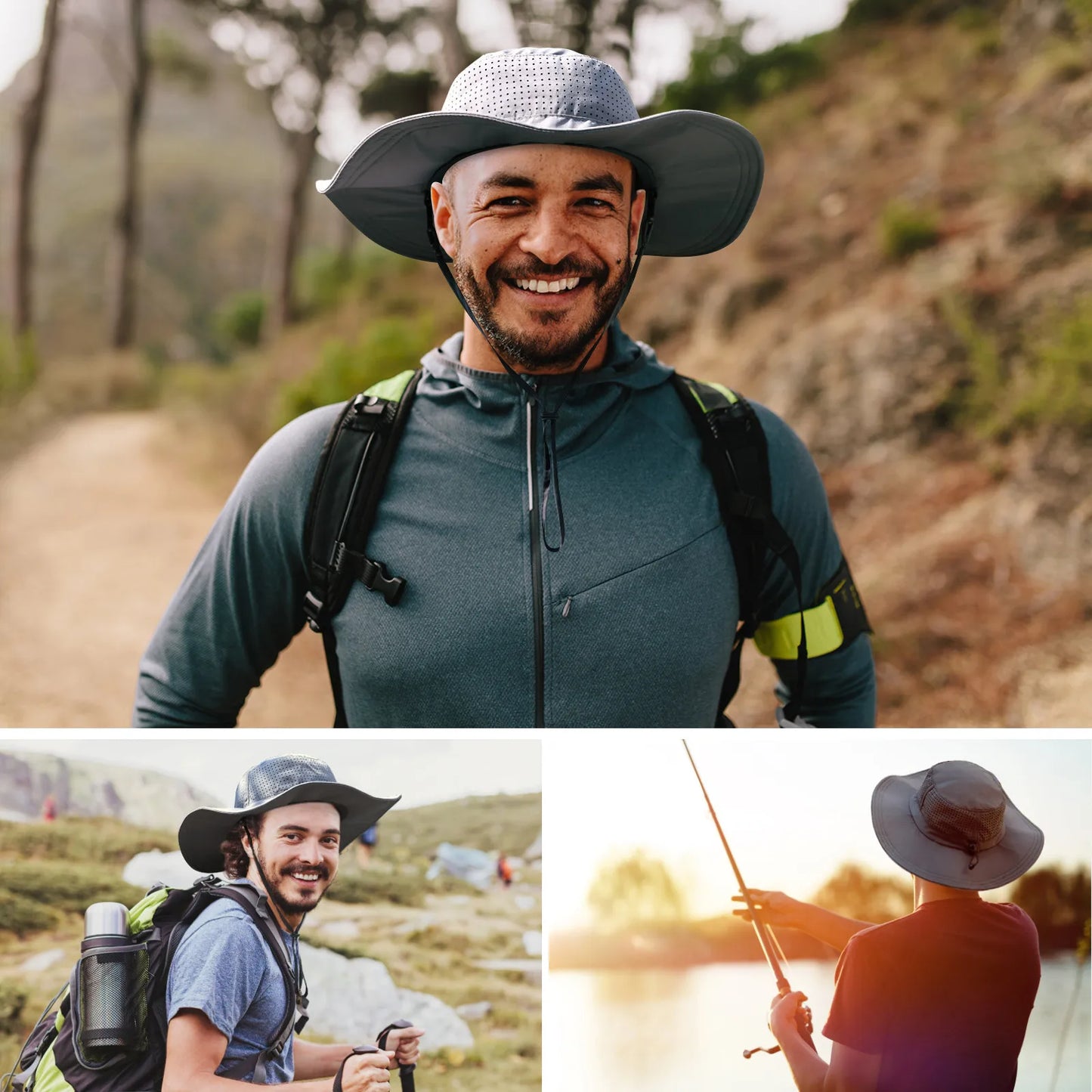 The Ridgeline | Unisex Lightweight Boonie Sun Hat | Urban Caps NZ
