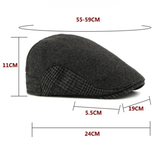 Salamanca Wool Patchwork Beret