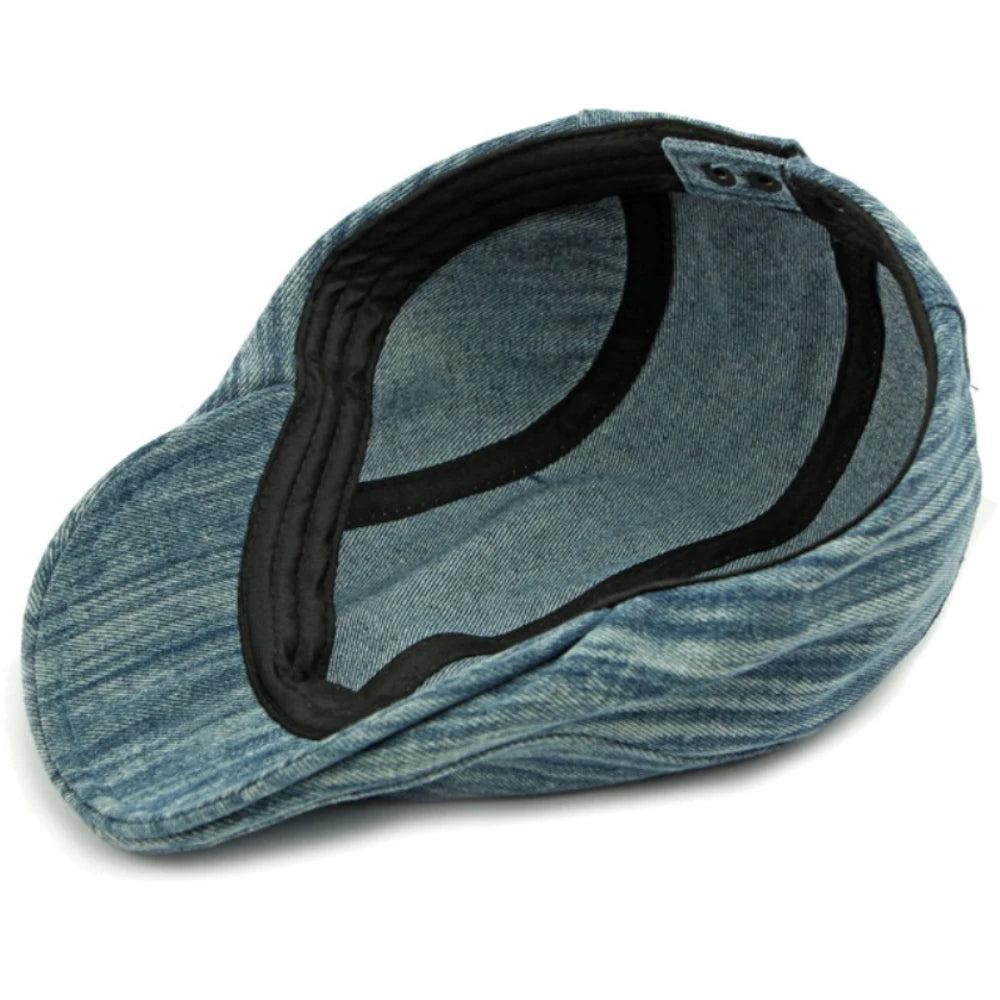 Grenoble Washed Denim Beret
