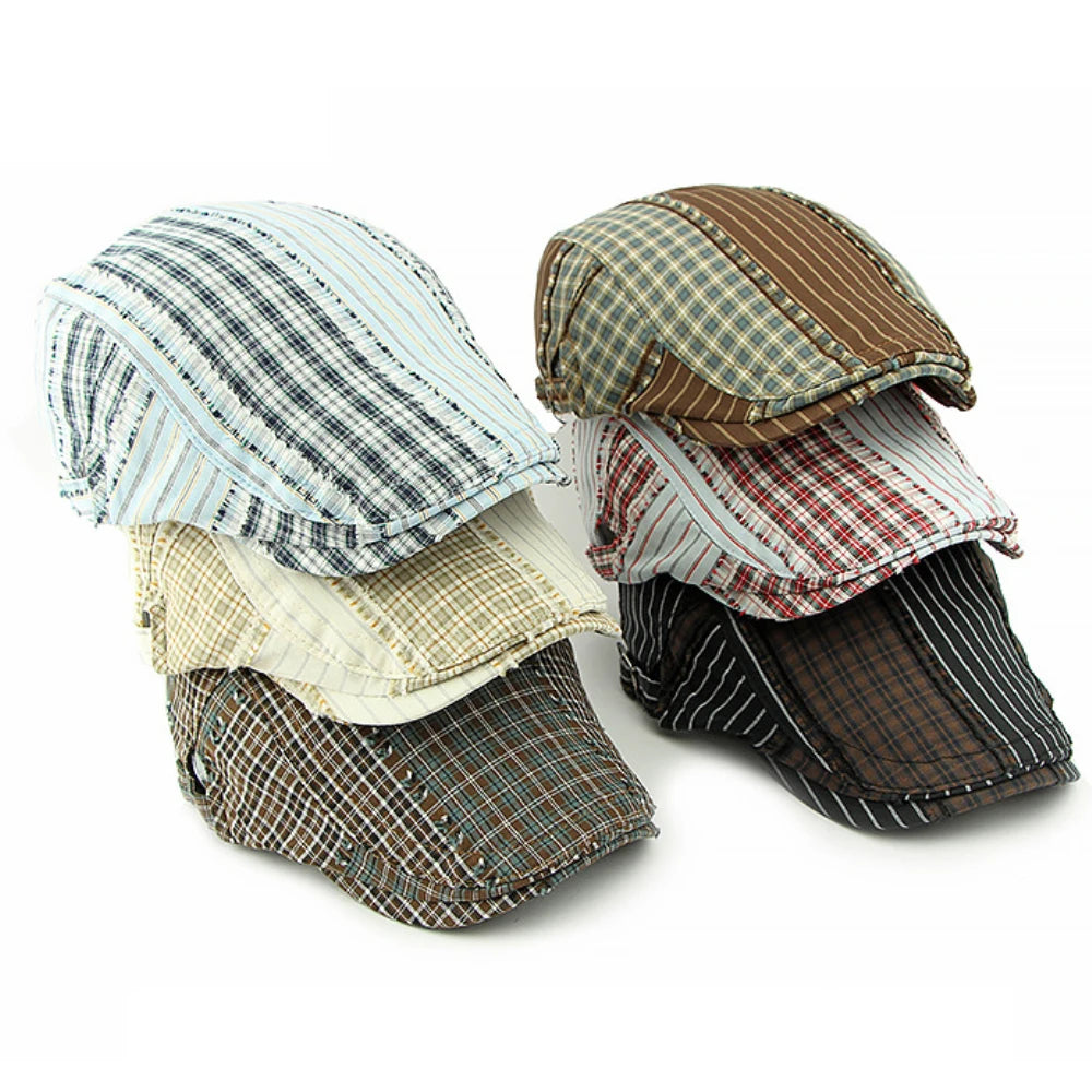 Colchester Plaid Artist Beret