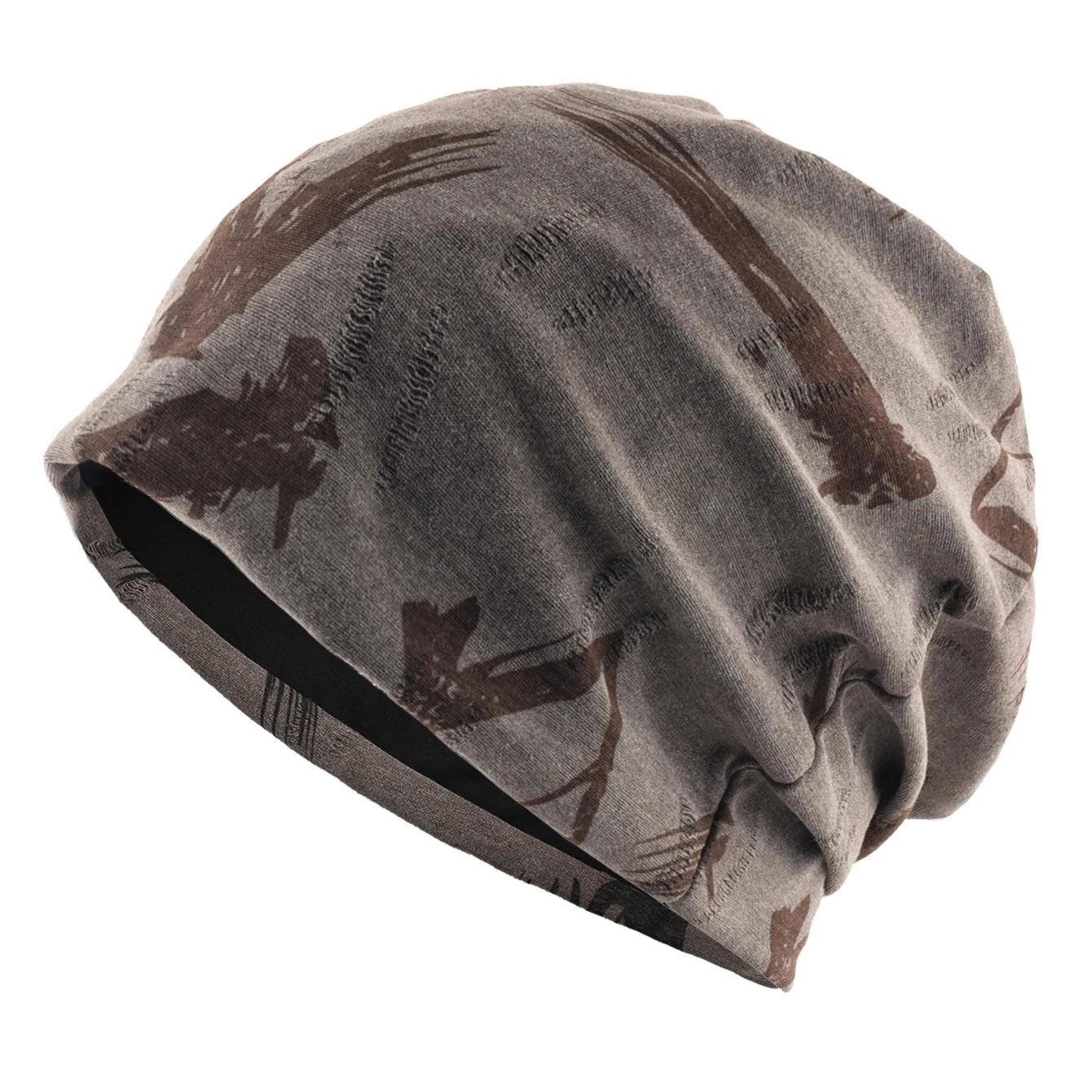 The Bonnet | Letter Print Slouchy Loose Beanie Cap | Urban Caps NZ