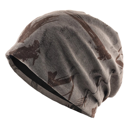 The Bonnet | Letter Print Slouchy Loose Beanie Cap | Urban Caps NZ