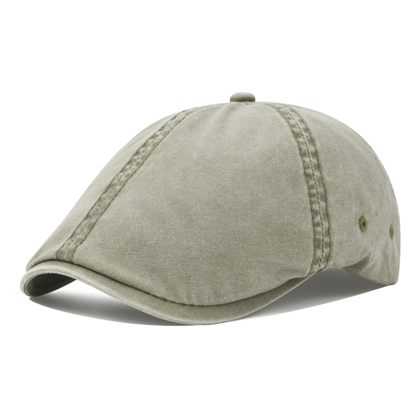 The Newmarket | Men's Cotton Twill Classic Ivy Flat Cap | Urban Caps NZ