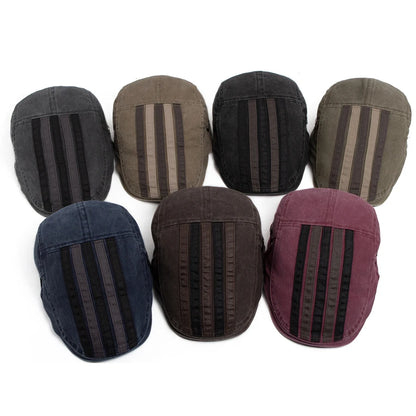 Washed Patchwork Ivy Cap | Five Panel Flat Hat | Urban Caps NZ
