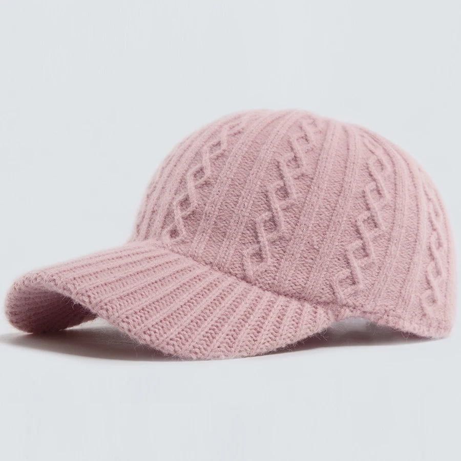 Knitted Warm Baseball Cap | Autumn Winter Sports Cap | Urban Caps NZ