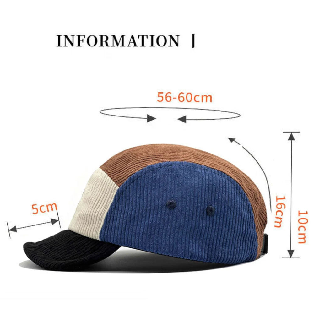 Clapham Corduroy Baseball Cap