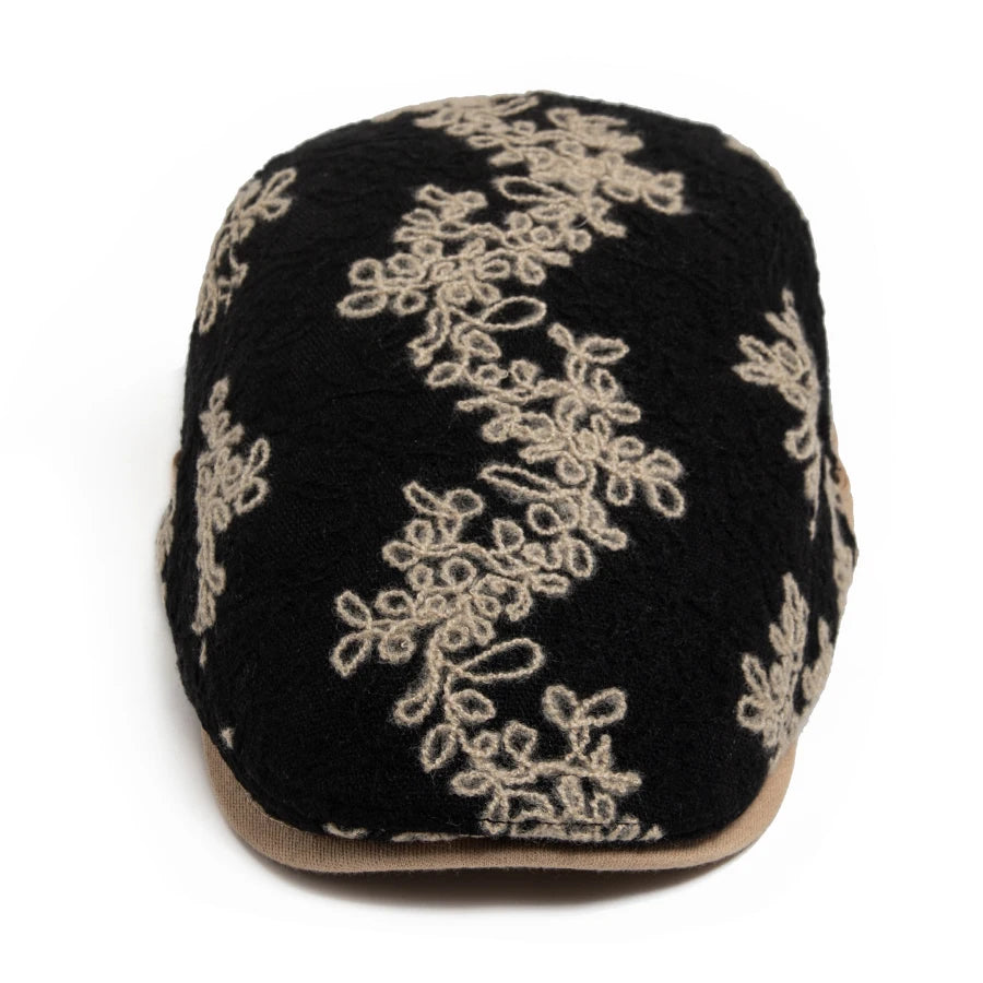 Floral Print Ivy Cap | Country Garden Flat Cap | Urban Caps NZ