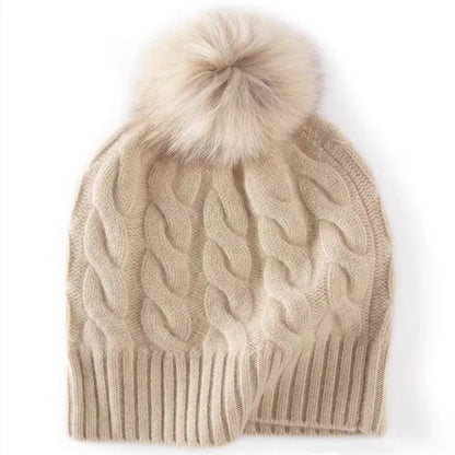 The Zermatt | Women's 100% Merino Wool Ear Protection Beanie | Urban Caps NZ