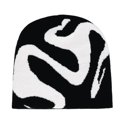 The Skullcap | Y2K Letter Knitted Hip Hop Beanie | Urban Caps NZ